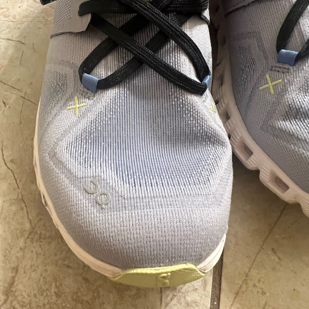 On Running Cloud X Sneakers in Black and Blueish/Gray - Picture 2 of 13